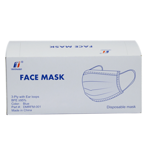 50 pcs disposable mask 3-ply face mask